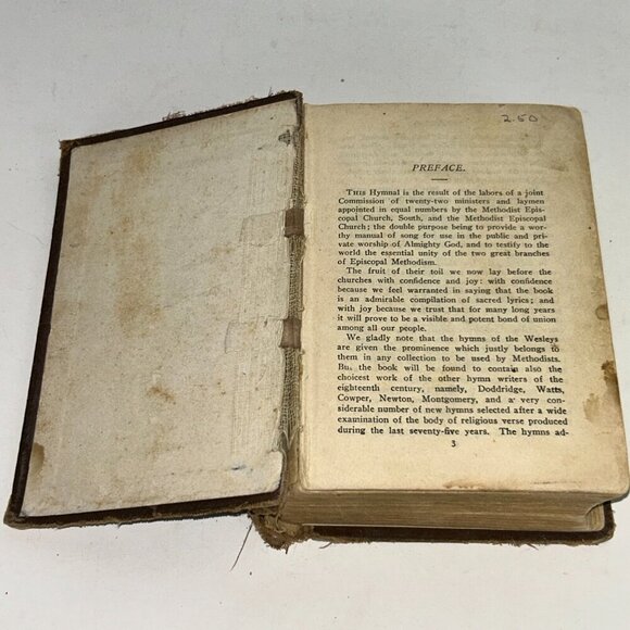 Methodist Episcopal Hymnal 1875? Christian NOTE: Binding is loose, missing pages - Picture 13 of 16